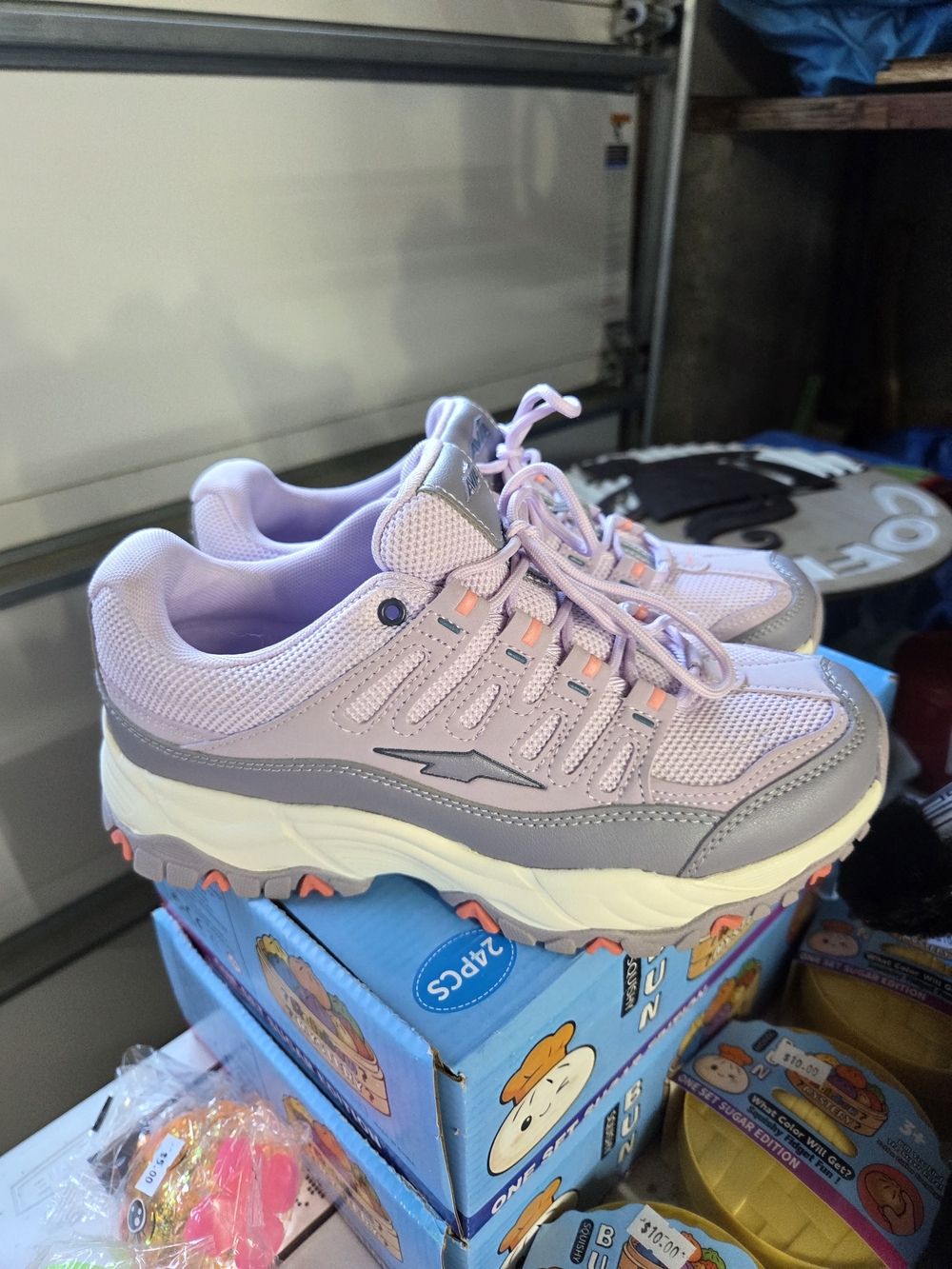 Avia Lavender/Pink Women's Athletic Sneakers